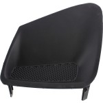 Fog Light Cover for Toyota Corolla 2011-2013, Right (Passenger) Side, Primed (Ready to Paint), Replacement