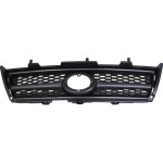 Textured Black Shell and Insert Grille for Toyota RAV4 2009-2012, 2.5L Engine, Base/Sport Models, Replacement