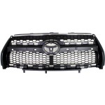 Primed-Black Grille for Toyota RAV4 Limited Model, 2009-2012, 2.5L Engine, Replacement