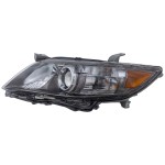 Headlight Assembly for 2010-2011 Toyota Camry SE Model, Left (Driver) Side, Halogen Light, Chrome Interior, USA Built Vehicle, Replacement