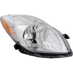 Headlight for Toyota Yaris Hatchback, Right (Passenger) Side, Lens and Housing, 2009-2011, Replacement