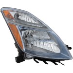 Headlight for Toyota Prius 2006-2009, Right (Passenger), Lens and Housing, Xenon, without HID Kit, Replacement