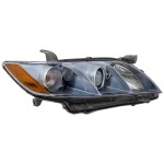 Headlight Assembly for Toyota Camry Hybrid Model, 2007-2009, Right (Passenger), Halogen, USA Built Vehicle, Replacement