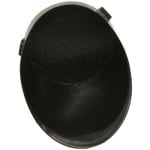 Fog Light Cover for Toyota Tundra 2007-2013, Left (Driver) Side, Chrome, Steel Type, Replacement