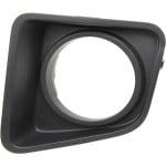 Front Fog Light Molding for Toyota Tundra 2014-2021, Textured Black, Left (Driver), Replacement