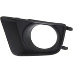 Front Fog Light Molding for Toyota Tacoma 2012-2015, Left (Driver), Paint to Match, Without Chrome Bezel, Replacement