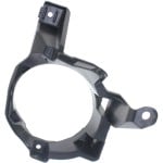 Front Fog Light Molding for Toyota RAV4 2013-2015, Left (Driver), Primed (Ready to Paint), Excludes EV Model, USA Built Vehicle, Replacement