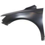 Front Fender for Toyota Venza 2009-2016, Left (Driver) Side, Primed (Ready to Paint), Steel, Replacement (CAPA Certified)