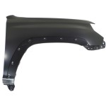 Front Fender for Toyota 4RUNNER 2014-2023, Right (Passenger), Primed (Ready to Paint), Steel, without Signal Light Hole and Antenna Hole, Replacement