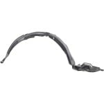 Front Fender Liner for Toyota Corolla 2011-2013, Right (Passenger) Side, Plastic, Vacuum Form, Replacement