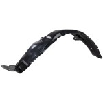 Front Fender Liner for Toyota RAV4 2013-2018, Left (Driver), Plastic, Vacuum Form, Excludes EV Model, Replacement