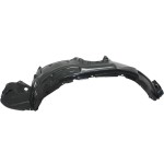 Front Fender Liner for Toyota Highlander 2011-2013 Left (Driver), Made of Plastic, Vacuum Form, Without Metal, for Hybrid Models, Replacement