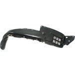 Front Fender Liner for Toyota Tacoma 2012-2015 Right (Passenger), Plastic, Vacuum Form, w/ Extension Sheet, 4WD (Four-Wheel Drive)/2WD (Two-Wheel Drive) PreRunner Model, Replacement