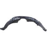 Front Fender Liner for Toyota Venza 2012-2016, Right (Passenger), Plastic, Vacuum Form, From 1-12, Replacement