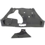 Engine Splash Shield for Highlander 2008-2013, Under Cover Center, 3.5L Engine, Excluding Hybrid Models, Japanese 2008-2010/USA 2010-2013 Built, Replacement