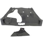 Engine Splash Shield for Highlander 2008-2013, Under Cover Center, 3.5L Engine, Excluding Hybrid Models, Japanese 2008-2010/USA 2010-2013 Built, Replacement