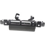 Tailgate Handle for Toyota Sequoia, 2001-2007, Outside, Smooth Black, All Metal, Replacement