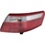 Tail Light Assembly for Toyota Camry 2007-2009, Right (Passenger) Side, Outer, USA Built Vehicle, Excluding Hybrid Model, Replacement