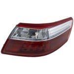 LED Tail Light for Toyota Camry Hybrid Model 2007-2009, Right (Passenger), Outer Lens and Housing, Japan/USA Built Vehicle, Replacement