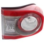 Tail Light Lens and Housing for Toyota FJ Cruiser 2012-2014, Right (Passenger) Side, Replacement