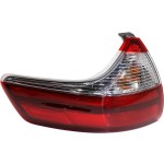 Tail Light Assembly for Toyota Sienna 2015-2019, Left (Driver) Outer, Excludes SE Model, Replacement
