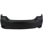 Rear Bumper Cover for Toyota Corolla 2011-2013, Primed (Ready to Paint), S/XRS Models, North America Built Vehicle, Replacement