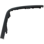 Rear Lower Valance Spoiler for 2009-2010 Toyota Corolla, Left (Driver), Primed (Ready to Paint), Replacement