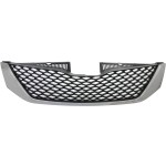 Grille for Toyota Sienna 2011-2017 SE Model, Chrome Shell with Black Insert, Excludes Radar Cruise Control, Replacement