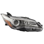 Headlight Assembly for Toyota Camry 2015-2017 Right (Passenger), Halogen, Suitable for SE/XSE/Special Edition Models, Replacement