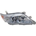Headlight for Toyota Camry 2010-2011 Right (Passenger) Side, Lens and Housing, Hybrid Model, Japan Built Vehicle, Replacement
