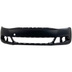 Front Bumper Cover for Volkswagen Jetta Sedan (2011-2014), Primed (Ready to Paint), without Headlight Washer and Intelligent Park Assist System Holes, Excludes GLI Model, Replacement (CAPA Certified)