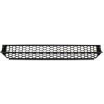 Front Bumper Grille for Volkswagen Passat 2012-2015, Center Positioned, Gray, Lower Section, Replacement (CAPA Certified)