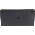 Front License Plate Bracket for Volkswagen Jetta Sedan, 2011-2014, Textured Black, Replacement