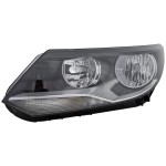 Headlight Assembly for Volkswagen Tiguan 2012-2017/Tiguan Limited 2017-2018, Left (Driver), Halogen, Replacement