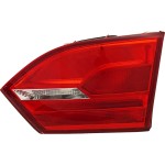 Tail Light Assembly for Volkswagen Jetta Sedan, Right (Passenger), Inner, Halogen, Years 2011-2018, Replacement