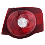 Tail Light Assembly for Volkswagen Jetta Sedan 2008-2010, Right (Passenger) Side, Outer, Replacement
