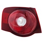 Tail Light Assembly for 2008-2010 Volkswagen Jetta Sedan, Left (Driver) Outer, Replacement