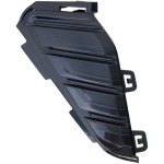 Fog Light Cover for 2018-2021 GMC Terrain, Right (Passenger) Side, Black, Fits SL/SLE Models, Replacement