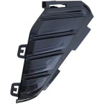 Fog Light Cover for GMC Terrain SL/SLE Models 2018-2021, Black, Left (Driver), Replacement