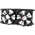Radiator Fan Assembly for Ford F-150 2021-2023, Expedition 2022, Dual Fan, Excludes 3.0L Engines, F-150 Models up to 9-22-2021, Replacement