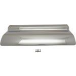 Front License Plate Bracket for GMC Sierra 2500 HD/3500 HD 2015-2019, Chrome, Replacement