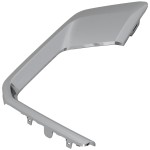 Front Fog Light Molding for GMC Yukon/Yukon XL 2021-2023, Left (Driver), Chrome with Silver Trim, Denali Model, Replacement