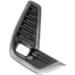 Front Fog Light Molding for GMC Acadia 2020-2023, Right (Passenger) Side, Chrome Black, Excludes Denali Model, Replacement