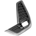 Front Fog Light Molding for GMC Acadia 2020-2023, Left (Driver) Side, Chrome Black, Excludes Denali Model, Replacement