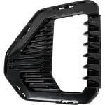 Front Fog Light Molding for GMC Sierra 1500 (2019-2021), Sierra 1500 Limited (2022-2022) Left (Driver), Black, Fits Denali, AT4, SLT Models, Replacement