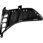 Front Bumper Molding Right (Passenger) Lower Cover for Hyundai Sonata 2020-2022, Painted Black, Suitable for Limited, Luxury, SEL, SEL Plus, Sport, Ultimate Models, Replacement
