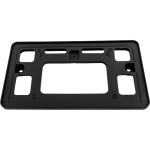 Black Front License Plate Bracket for Honda Pilot 2016-2018, Base Model, Replacement