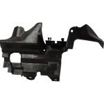 Front Lower Valance Left (Driver) Air Guide Duct Side Plate for Honda Civic 2017-2020, Hatchback 2017-2019/Coupe/Sedan, Si Model, Replacement