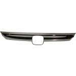 Grille Molding for 2018-2020 Honda Accord, Chrome Smoked Black, Sport Model, Replacement