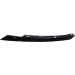 Painted Black Grille Molding Extension for Honda Civic Sedan/Hatchback (2017-2021), Left (Driver) Side, Type R (2017-2019), Type 1 (2020), Replacement (CAPA Certified)